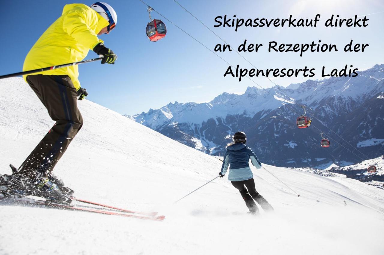Laudegghof Ladis Inklusive Sommer Bergbahnticket Exteriör bild
