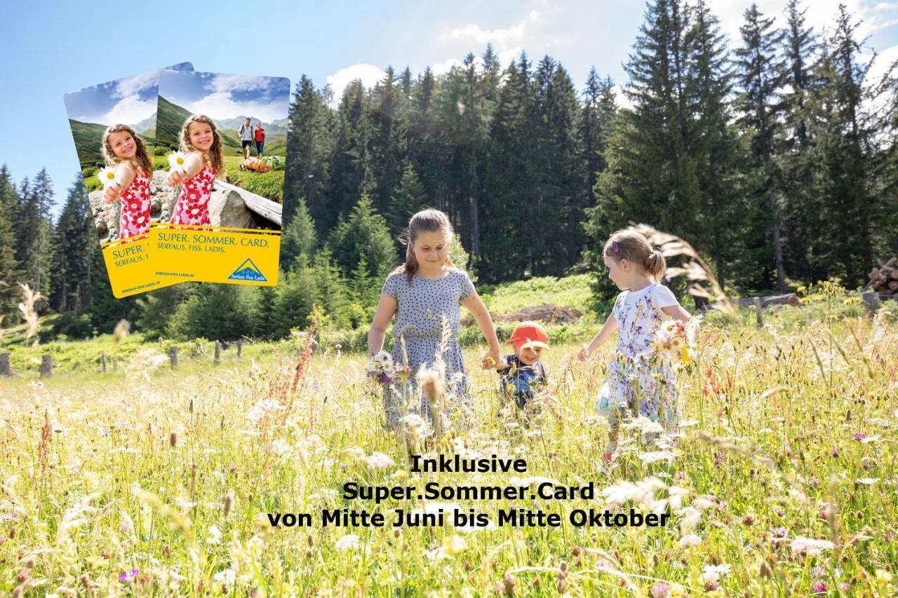 Laudegghof Ladis Inklusive Sommer Bergbahnticket Exteriör bild